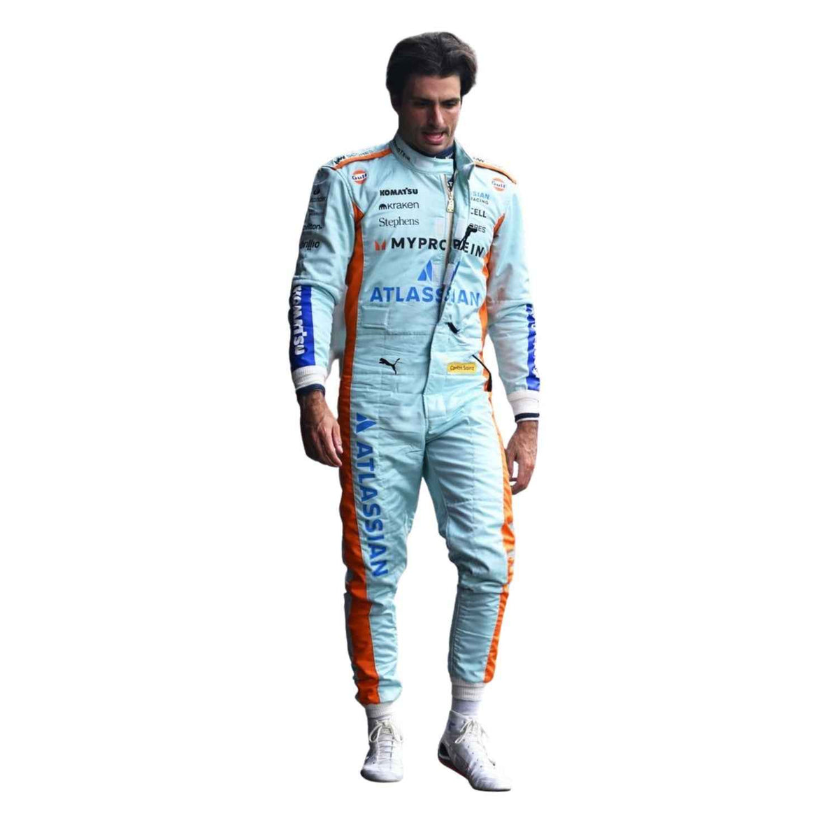 Carlos Sainz 2025 F1 Race Replica Costume Sao Paul GP Williams
