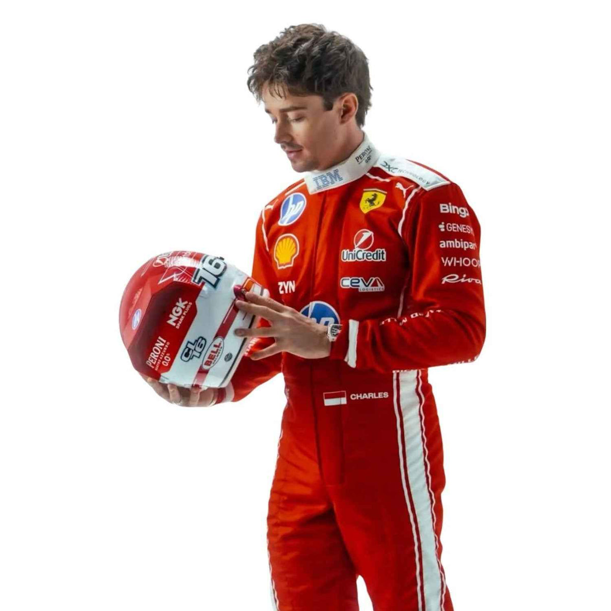 Charles Leclerc 2026 F1 Race Suit Ferrari
