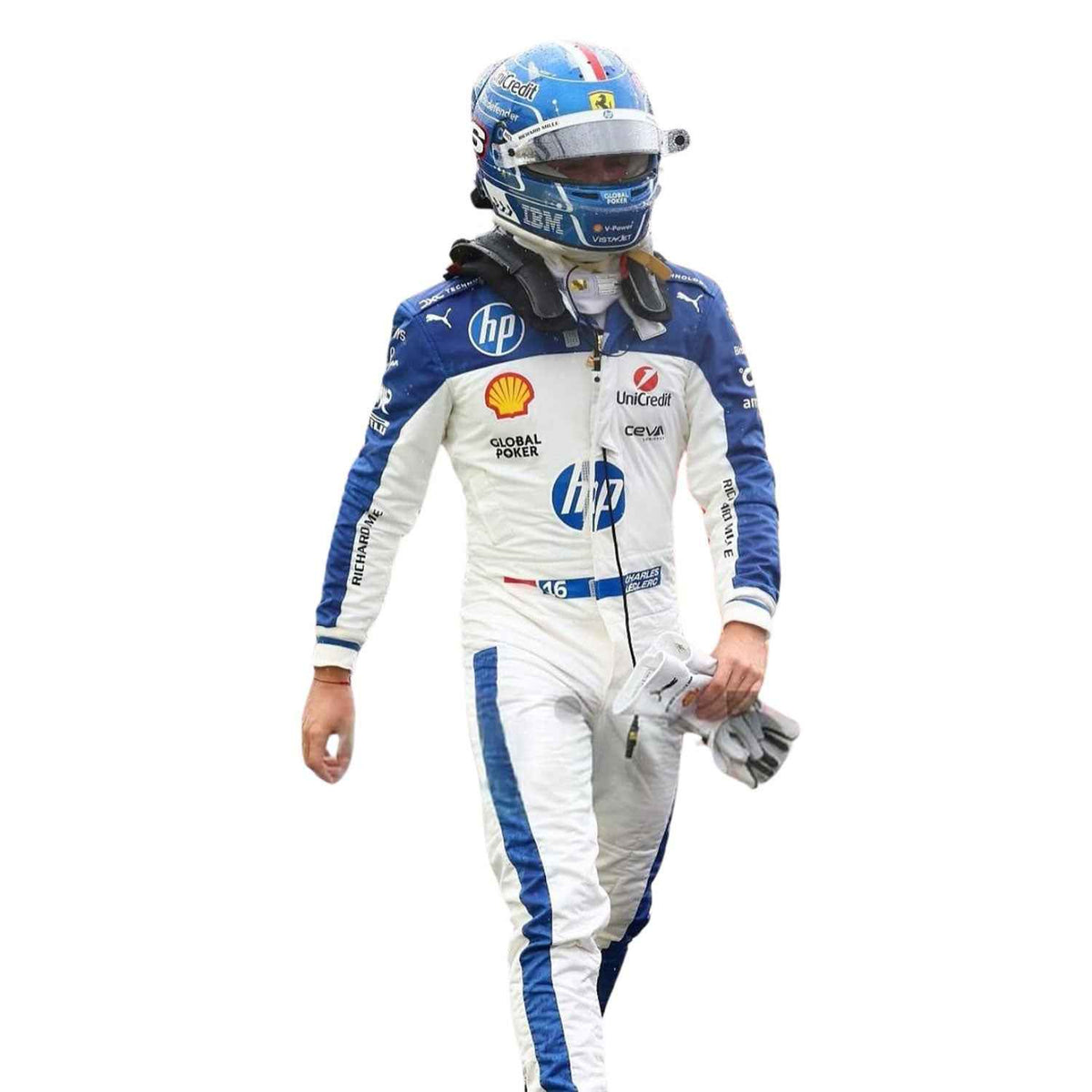 Charles Leclerc 2025 F1 Race Costume Miami GP Ferrari