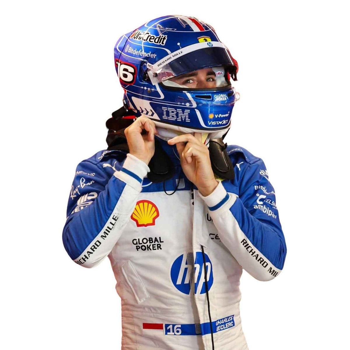 Charles Leclerc 2025 F1 Race Costume Miami GP Ferrari