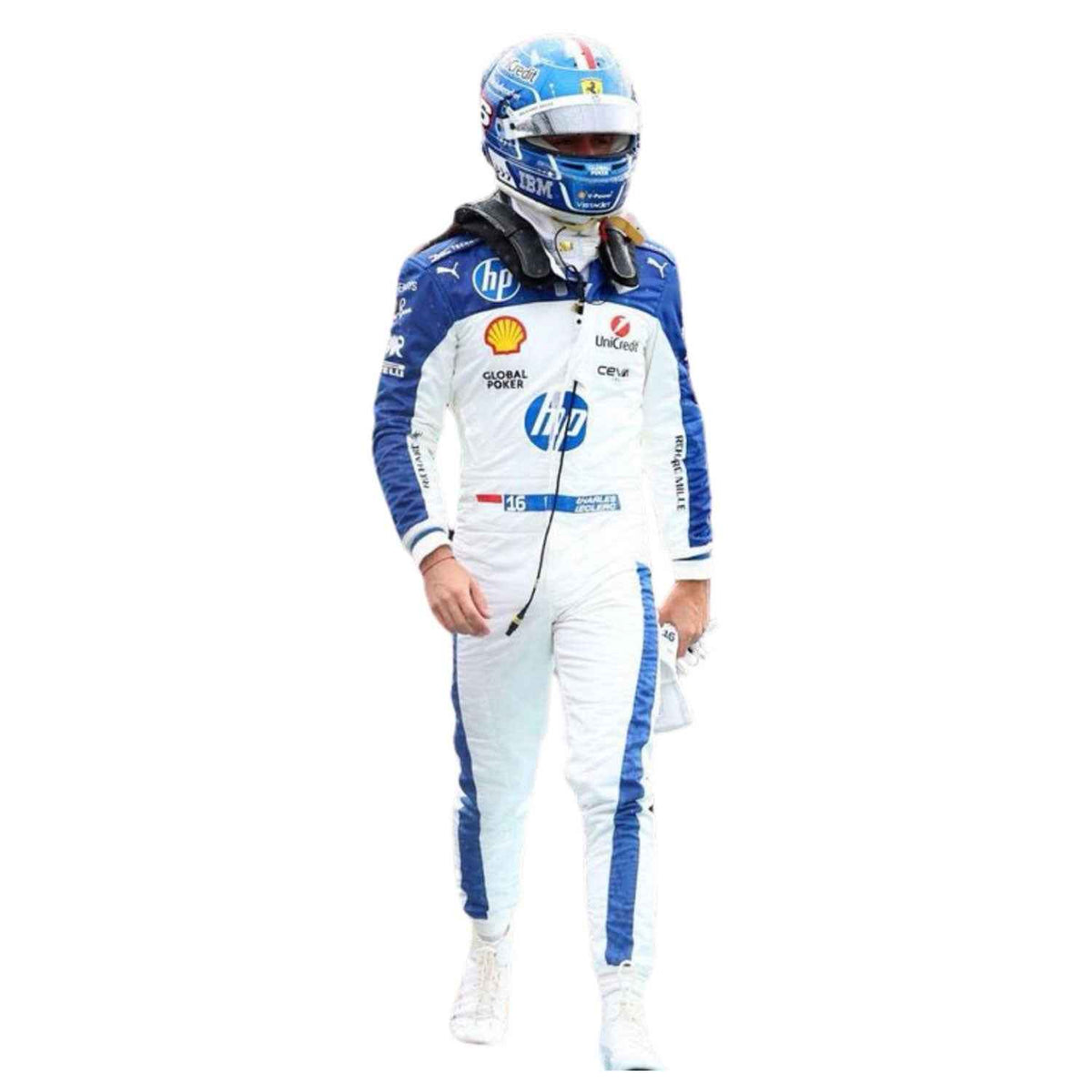 Charles Leclerc 2025 F1 Race Costume Miami GP Ferrari