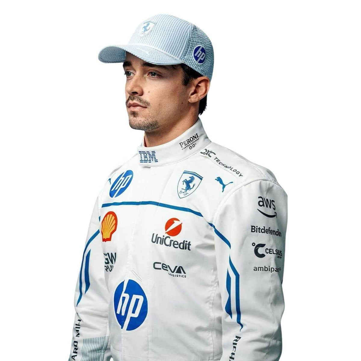 Charles Leclerc 2025 F1 Race Costume Monaco GP Ferrari