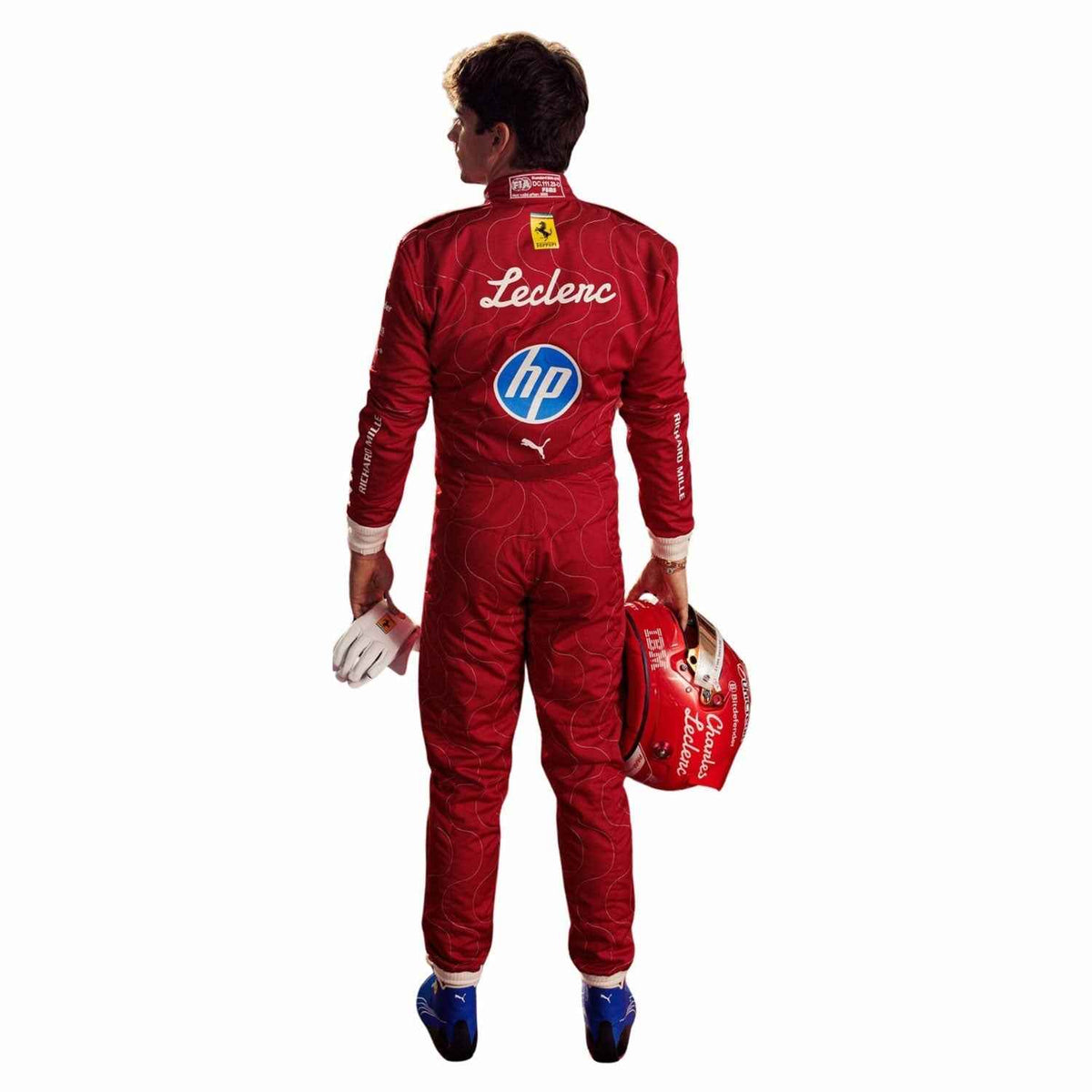 Charles Leclerc 2025 F1 Race Costume Monza GP Ferrari