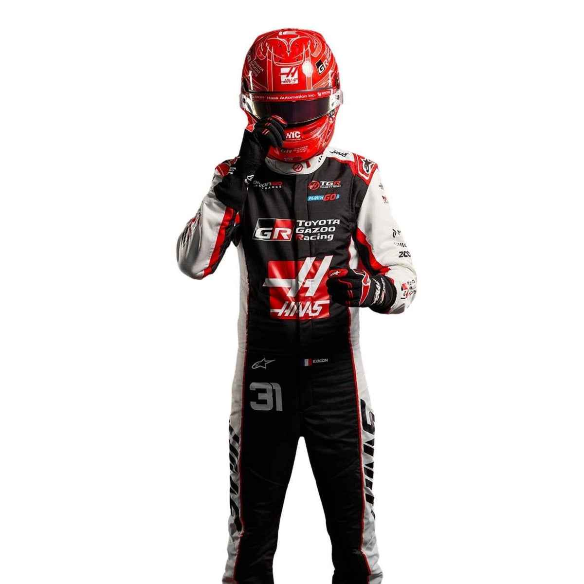 Esteban Ocon 2026 F1 Race Suit Haas