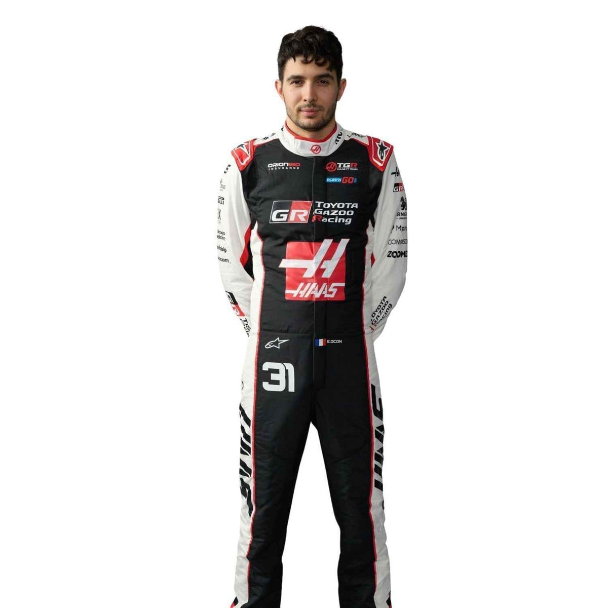 Esteban Ocon 2026 F1 Race Suit Haas