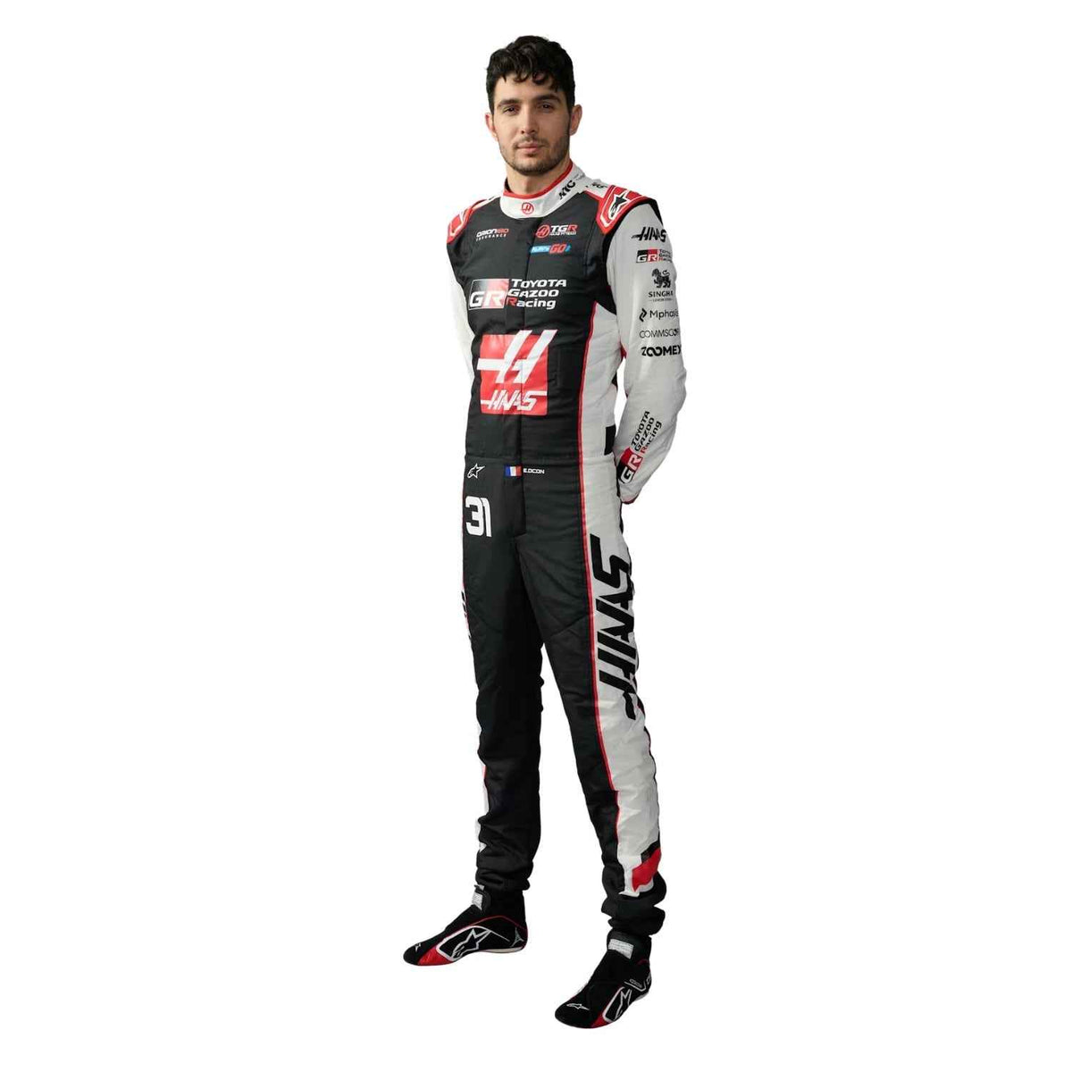 Esteban Ocon 2026 F1 Race Suit Haas