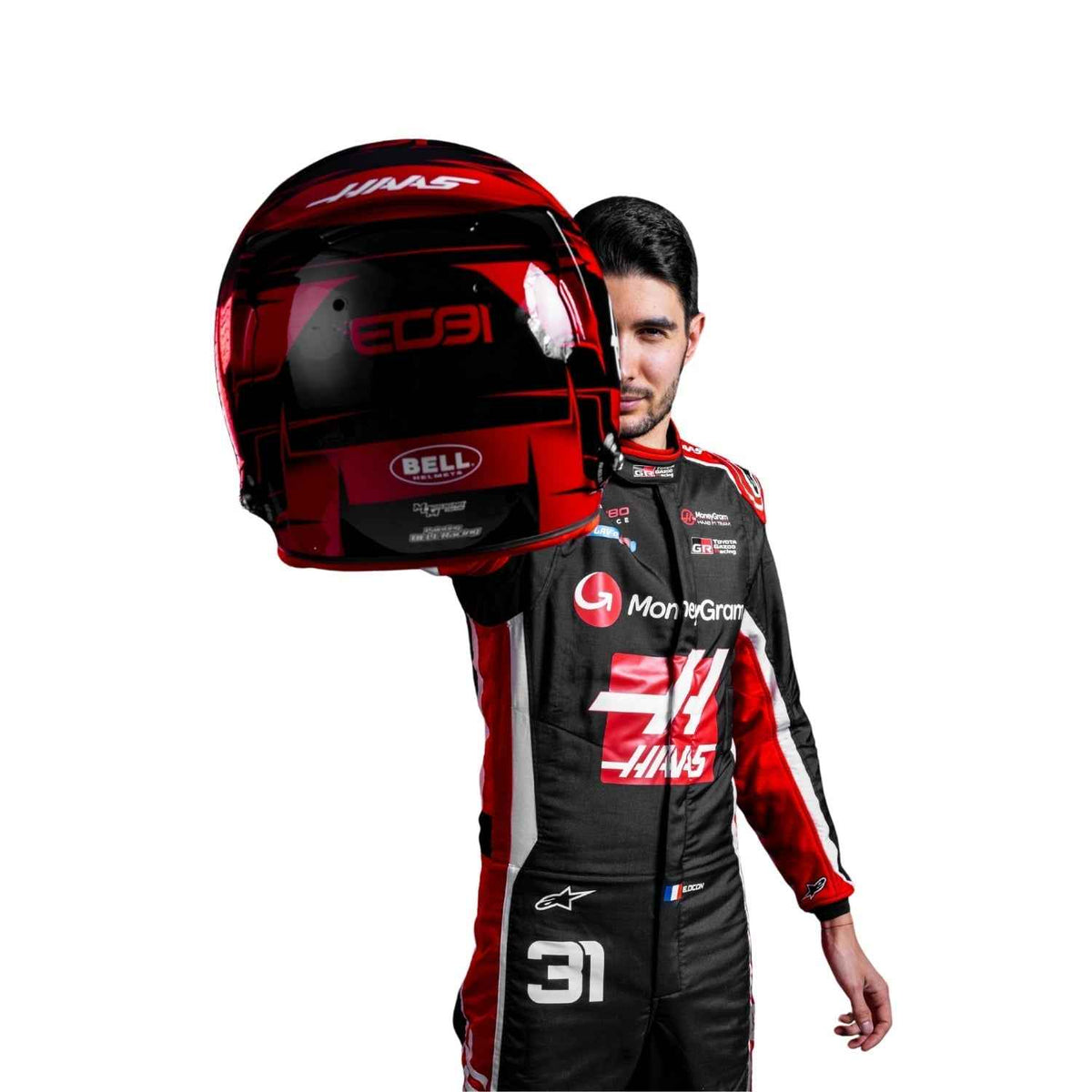 Esteban Ocon 2025 F1 Race Costume Replica Haas