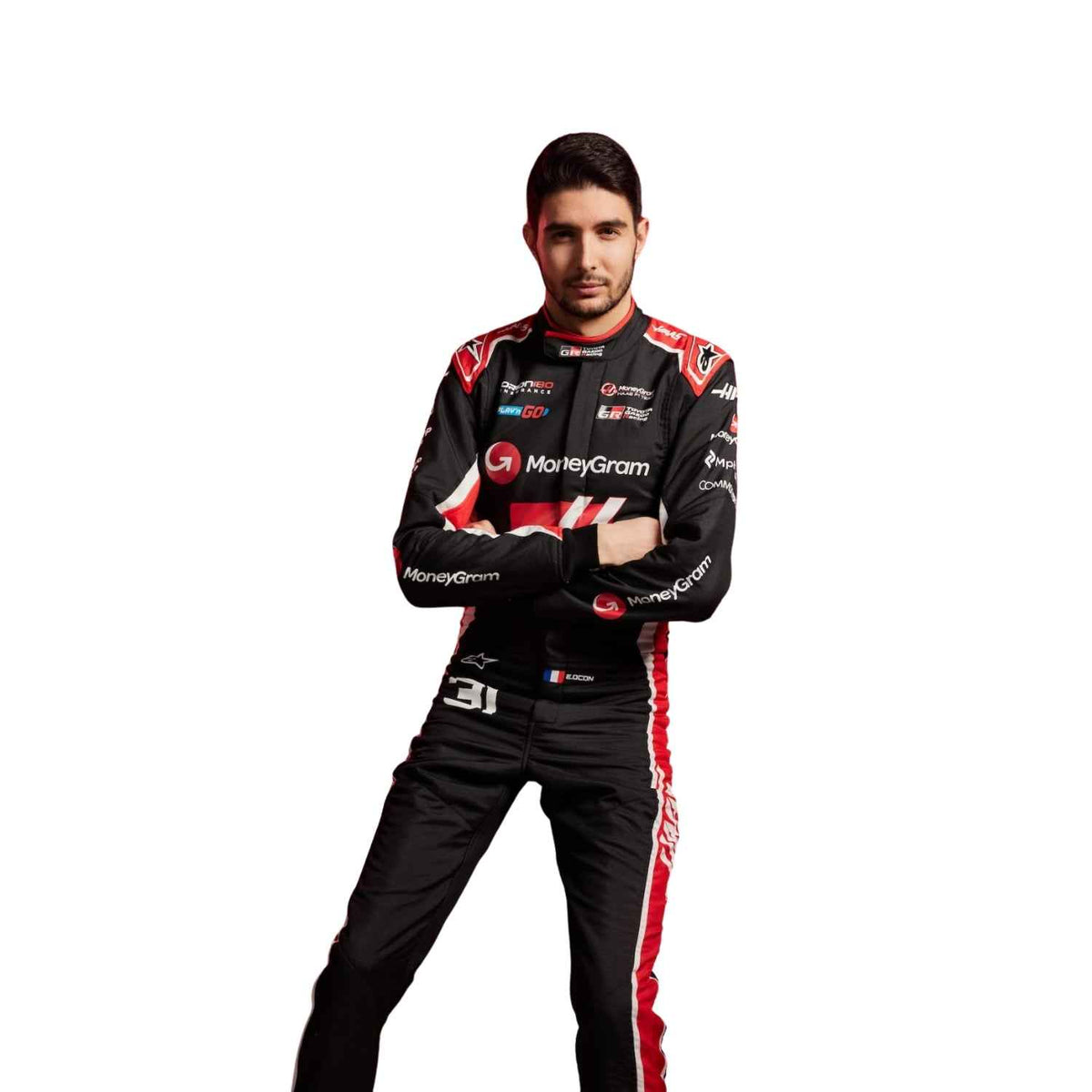 Esteban Ocon 2025 F1 Race Costume Replica Haas