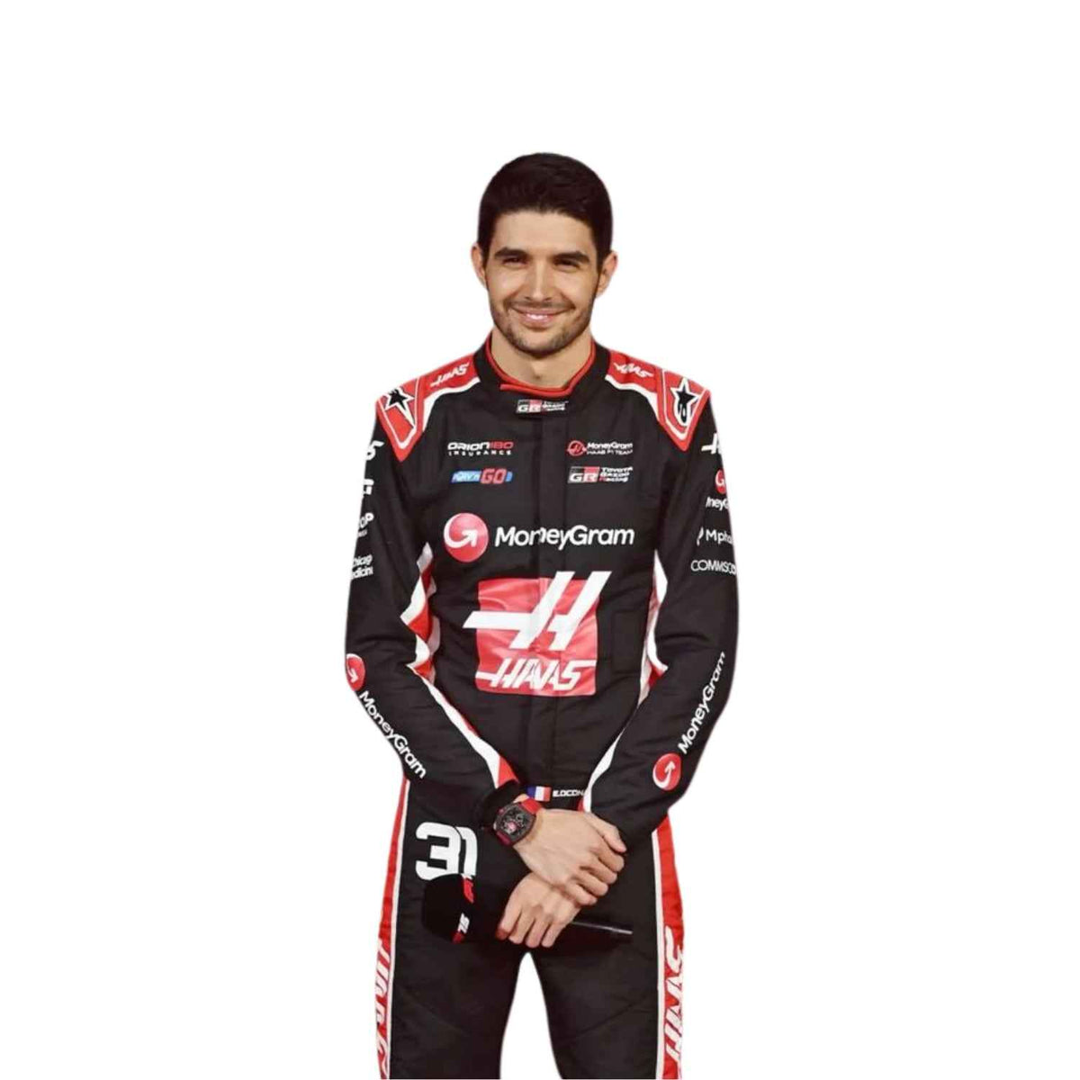 Esteban Ocon 2025 F1 Race Costume Replica Haas