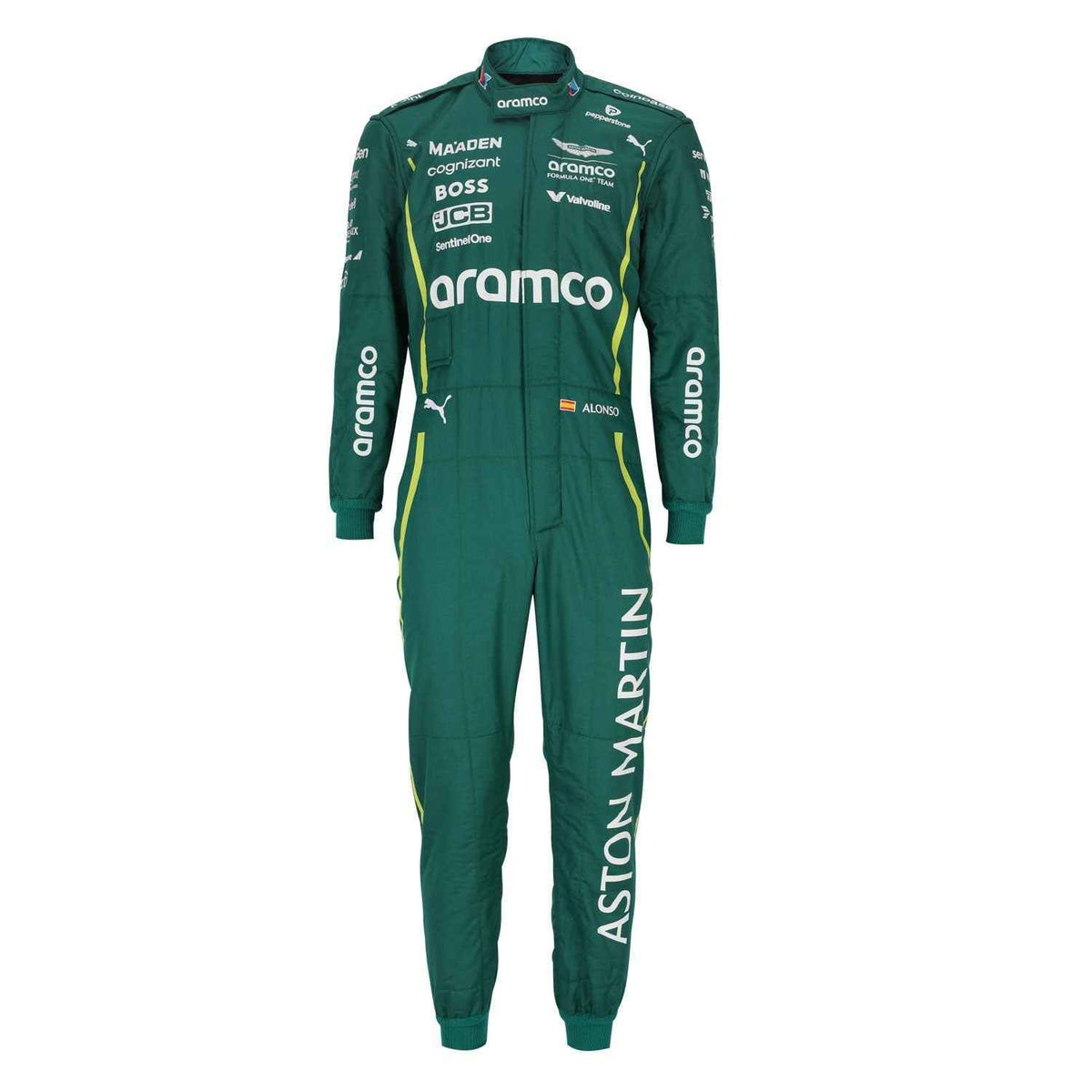 Fernando Alonso 2025 F1 Race Suit Aston Martin