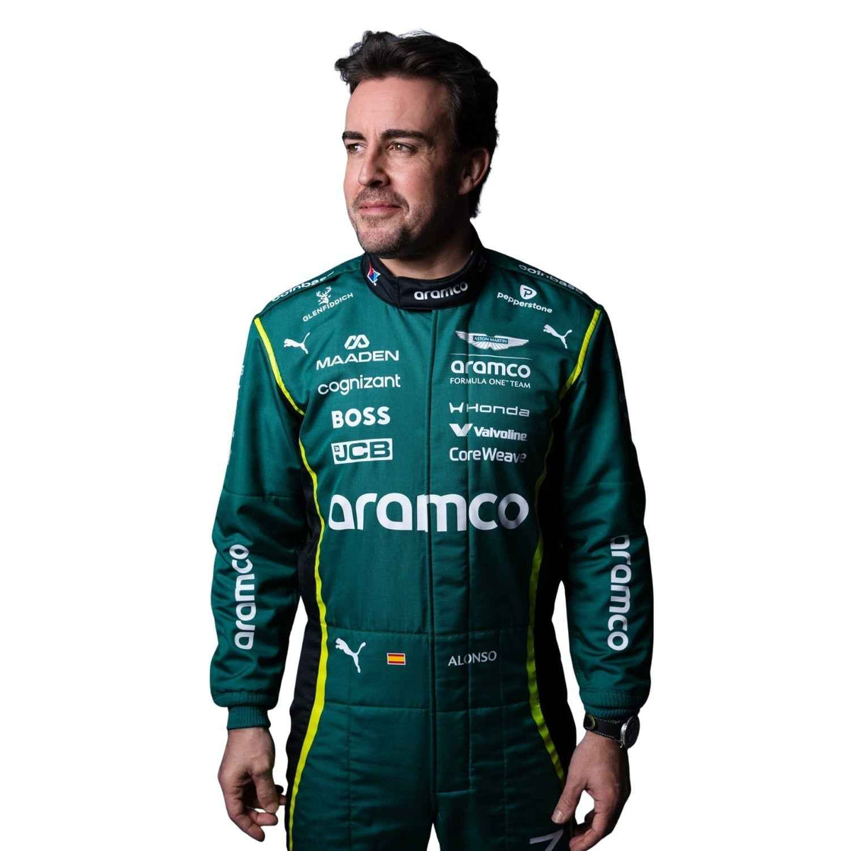 Fernando Alonso 2026 F1 Race Replica Costume Aston Martin