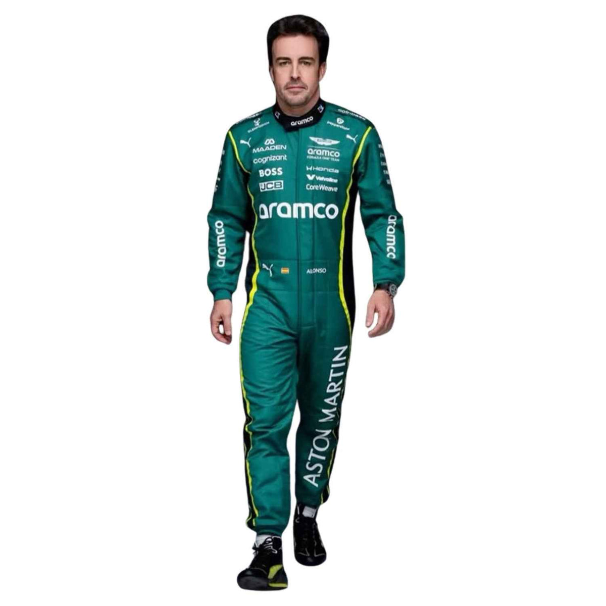Fernando Alonso 2026 F1 Race Replica Costume Aston Martin