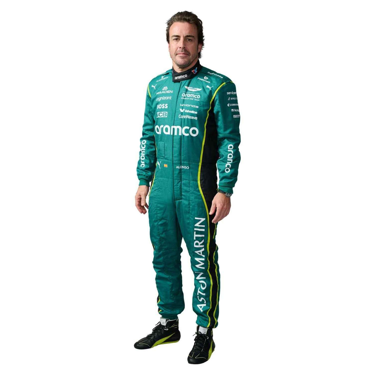 Fernando Alonso 2026 F1 Race Replica Costume Aston Martin