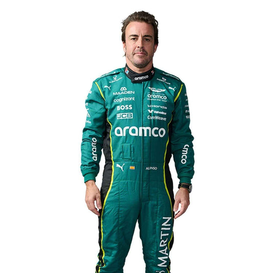 Fernando Alonso 2026 F1 Race Replica Costume Aston Martin