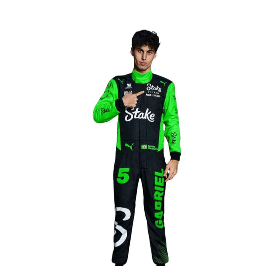 Gabriel Bortoleto 2025 F1 Race Costume Sauber