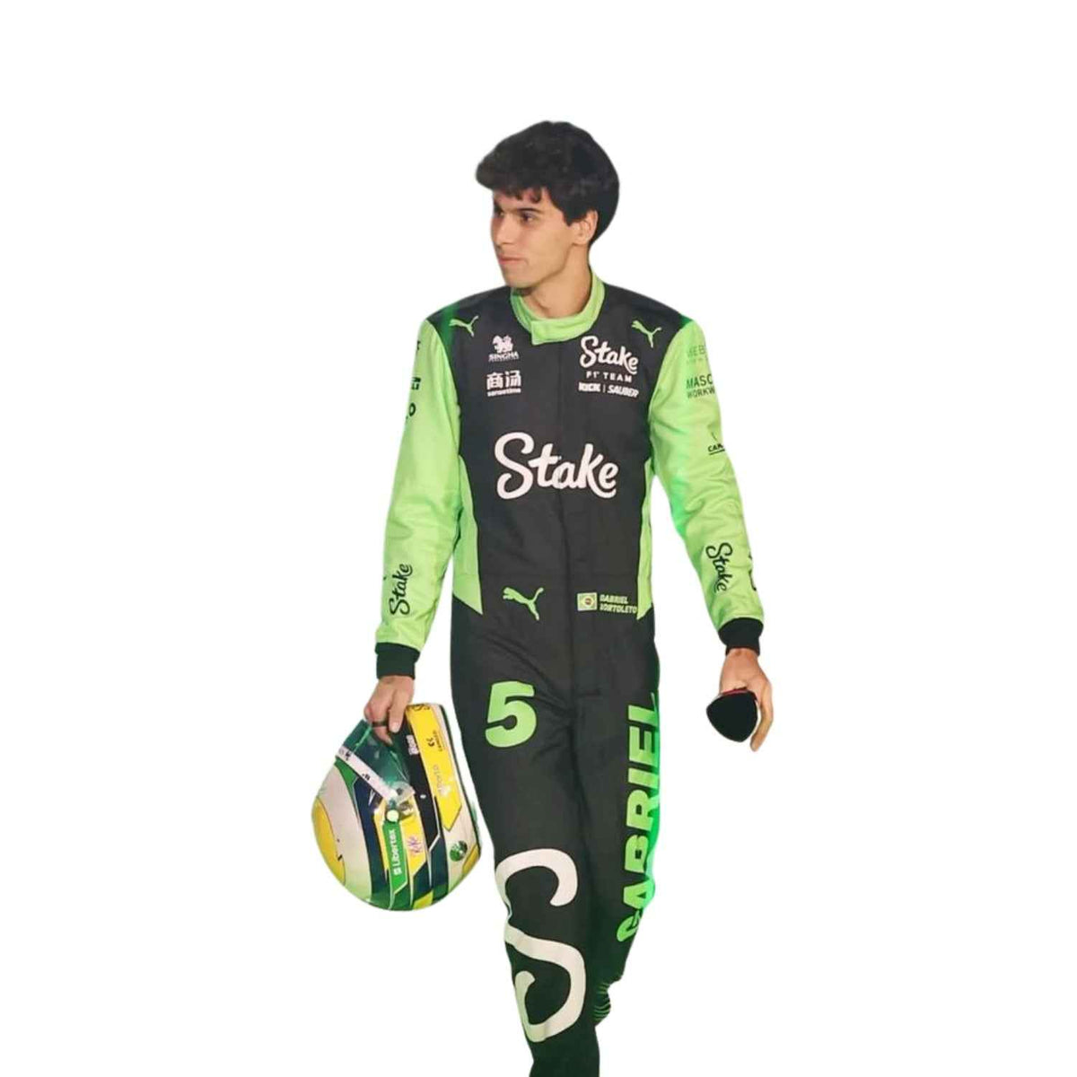 Gabriel Bortoleto 2025 F1 Race Costume Sauber