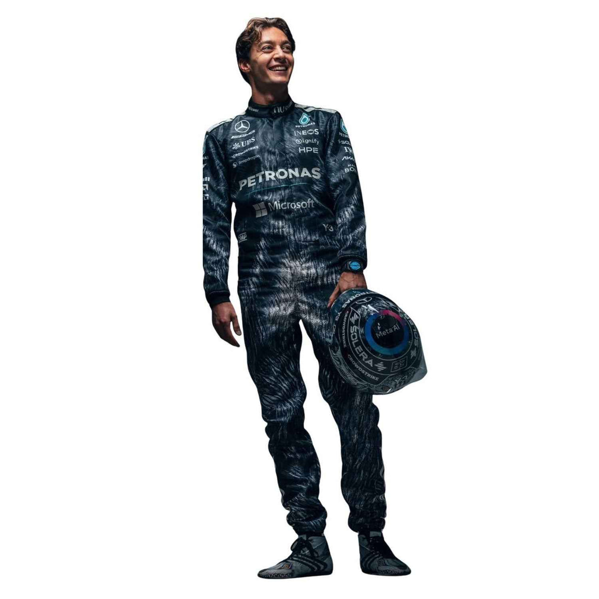 George Russell 2026 F1 Race Suit Japanese GP Mercedes