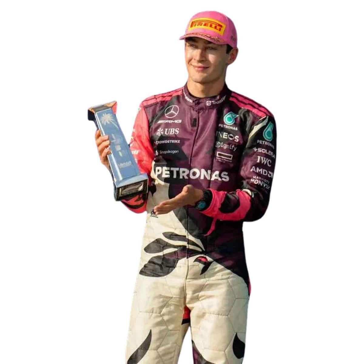 George Russell 2025 F1 Race Costume Miami GP Mercedes