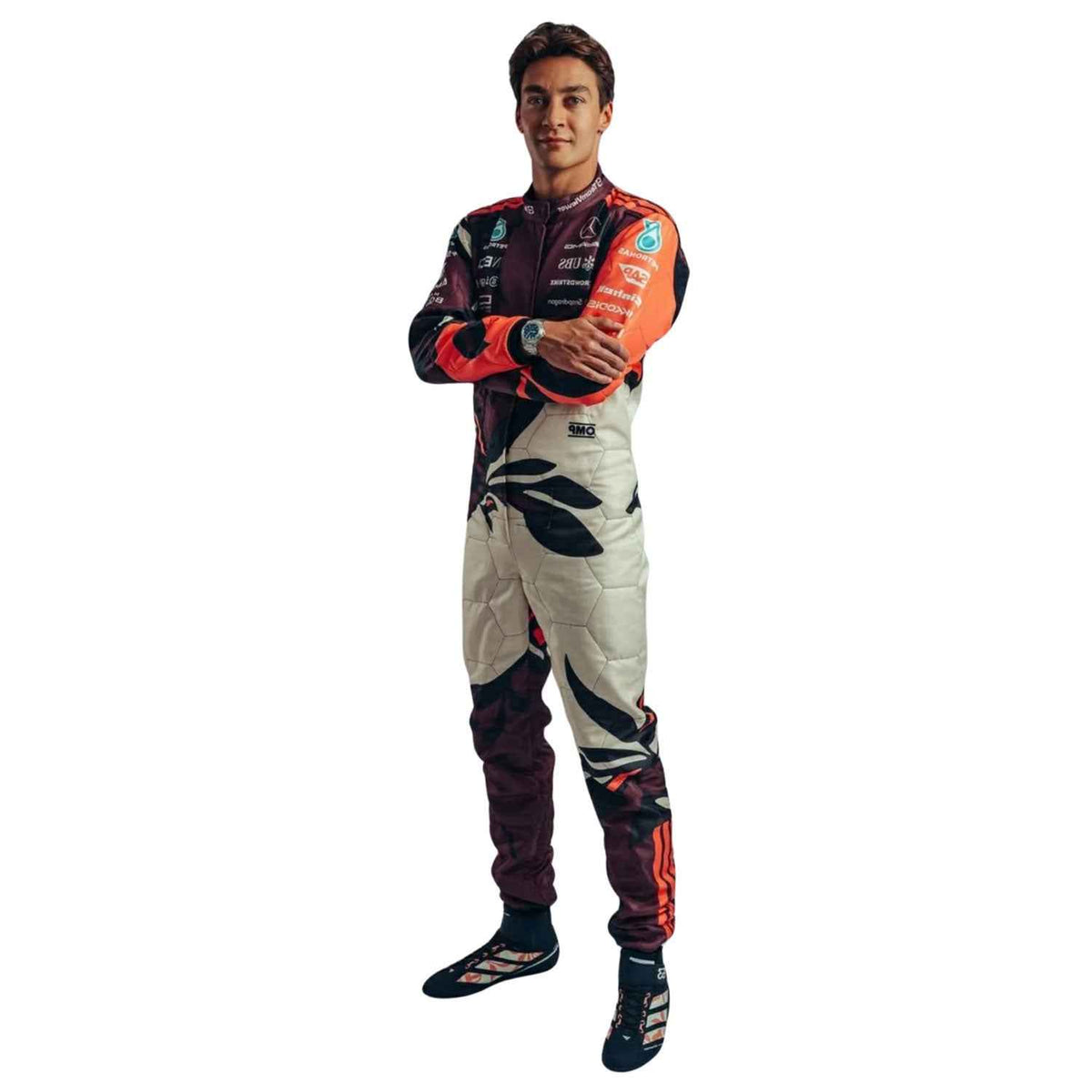 George Russell 2025 F1 Race Costume Miami GP Mercedes