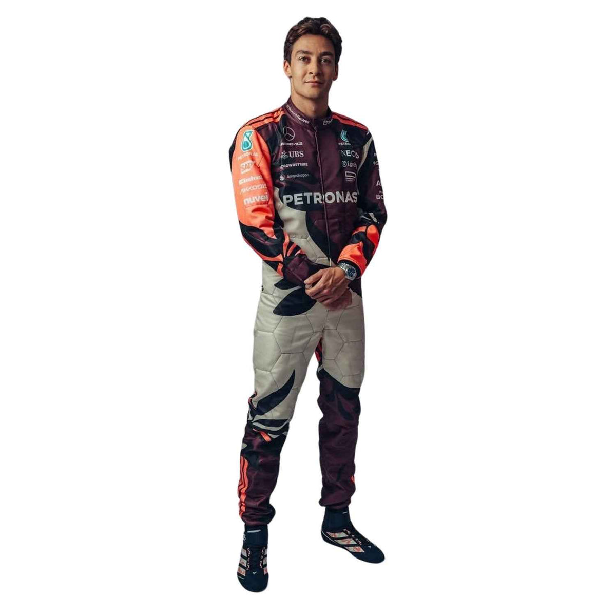 George Russell 2025 F1 Race Costume Miami GP Mercedes