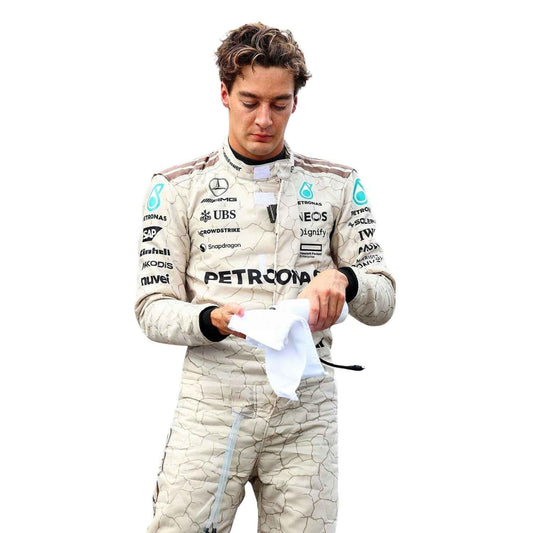 George Russell 2025 F1 Race Replica Costume USA Austin GP Mercedes