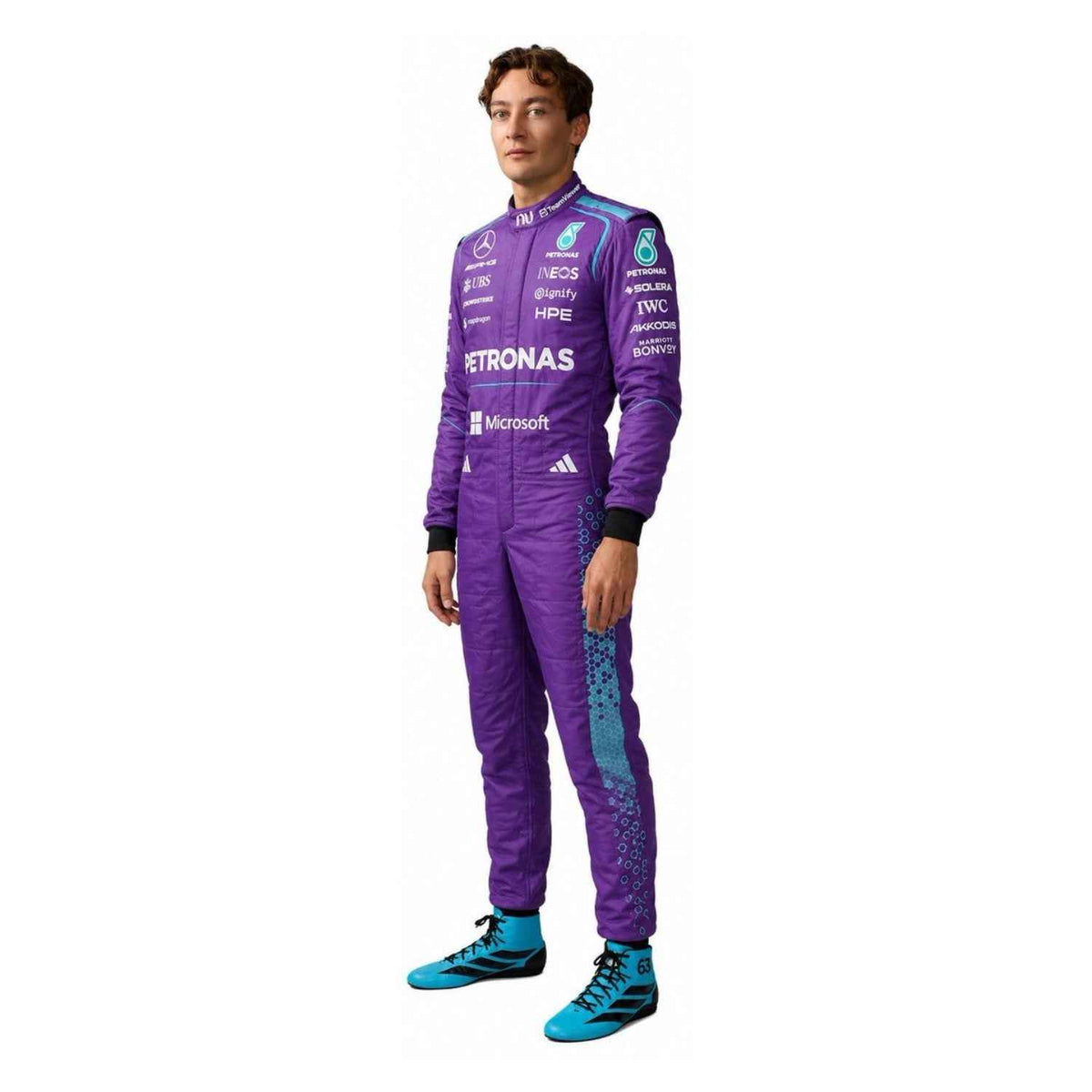 George Russell 2026 F1 Race Costume Miami GP Mercedes