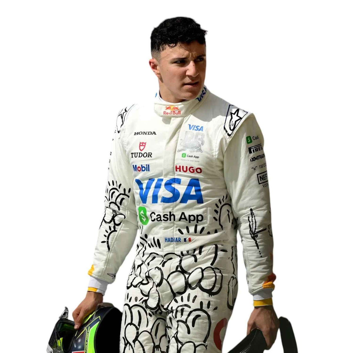 Isack Hadjar 2025 F1 Race Costume British GP