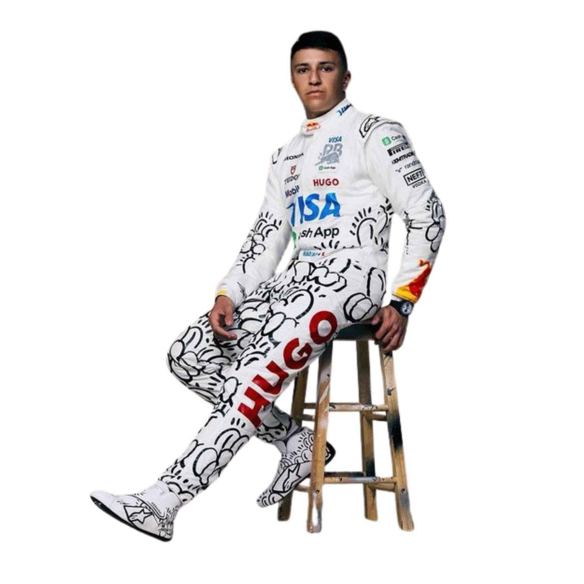 Isack Hadjar 2025 F1 Race Costume British GP