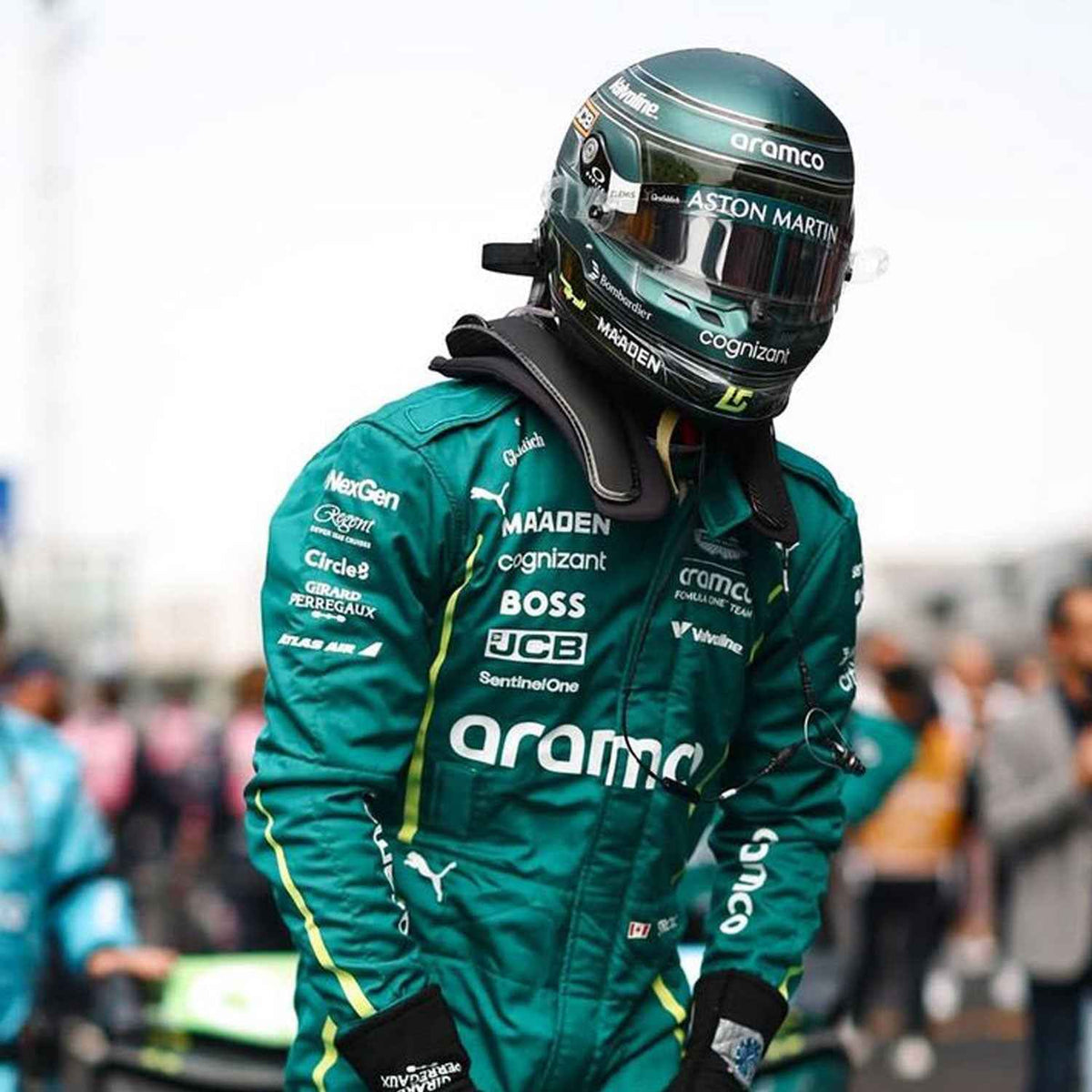Lance Stroll 2025 F1 Race Costume Aston Martin