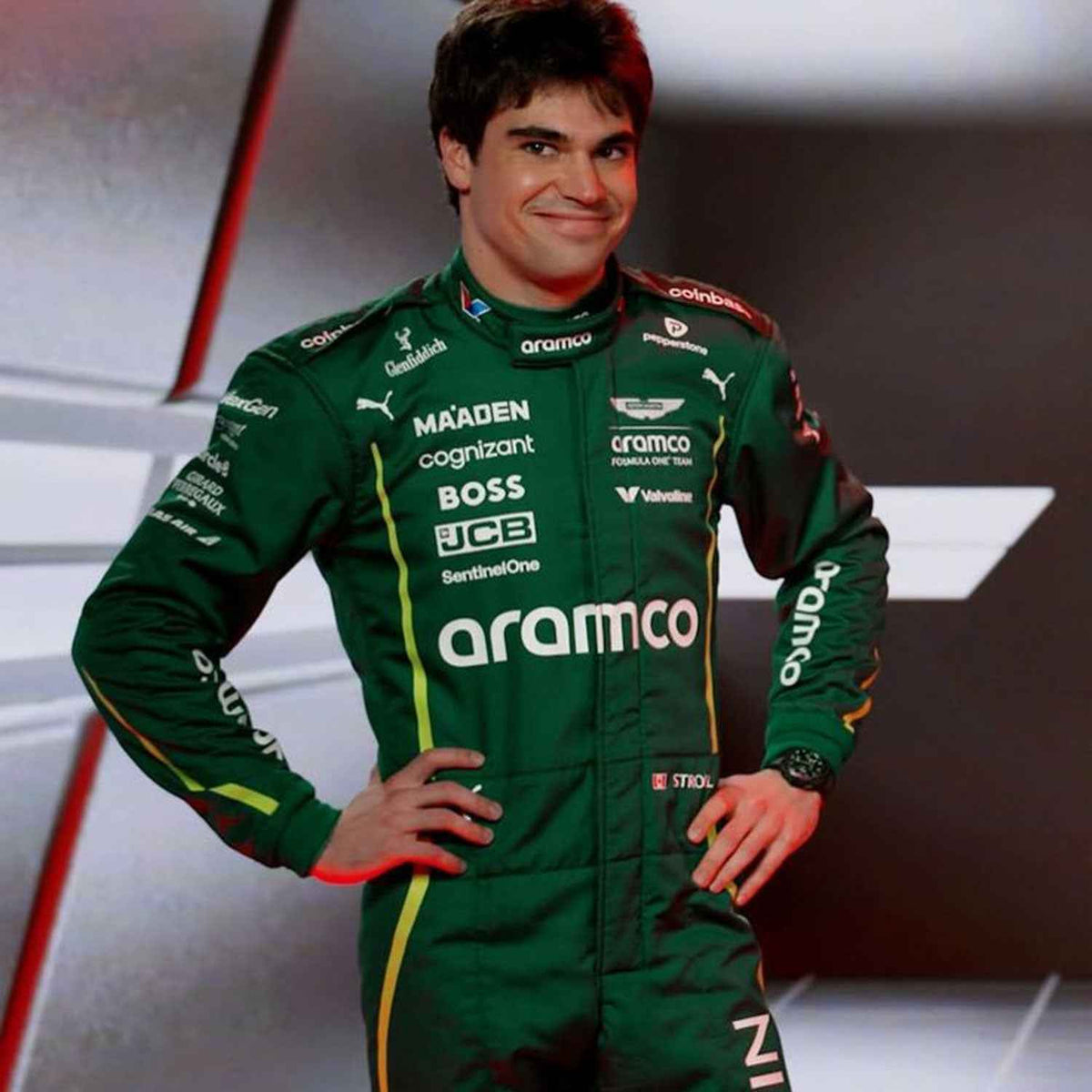 Lance Stroll 2025 F1 Race Costume Aston Martin