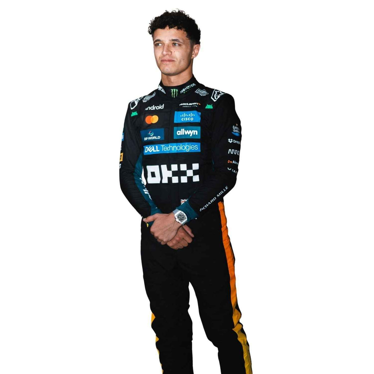 Lando Norris 2025 F1 Race Costume Abu Dhabi GP McLaren