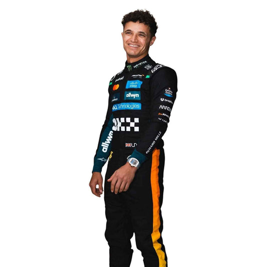 Lando Norris 2025 F1 Race Costume Abu Dhabi GP McLaren