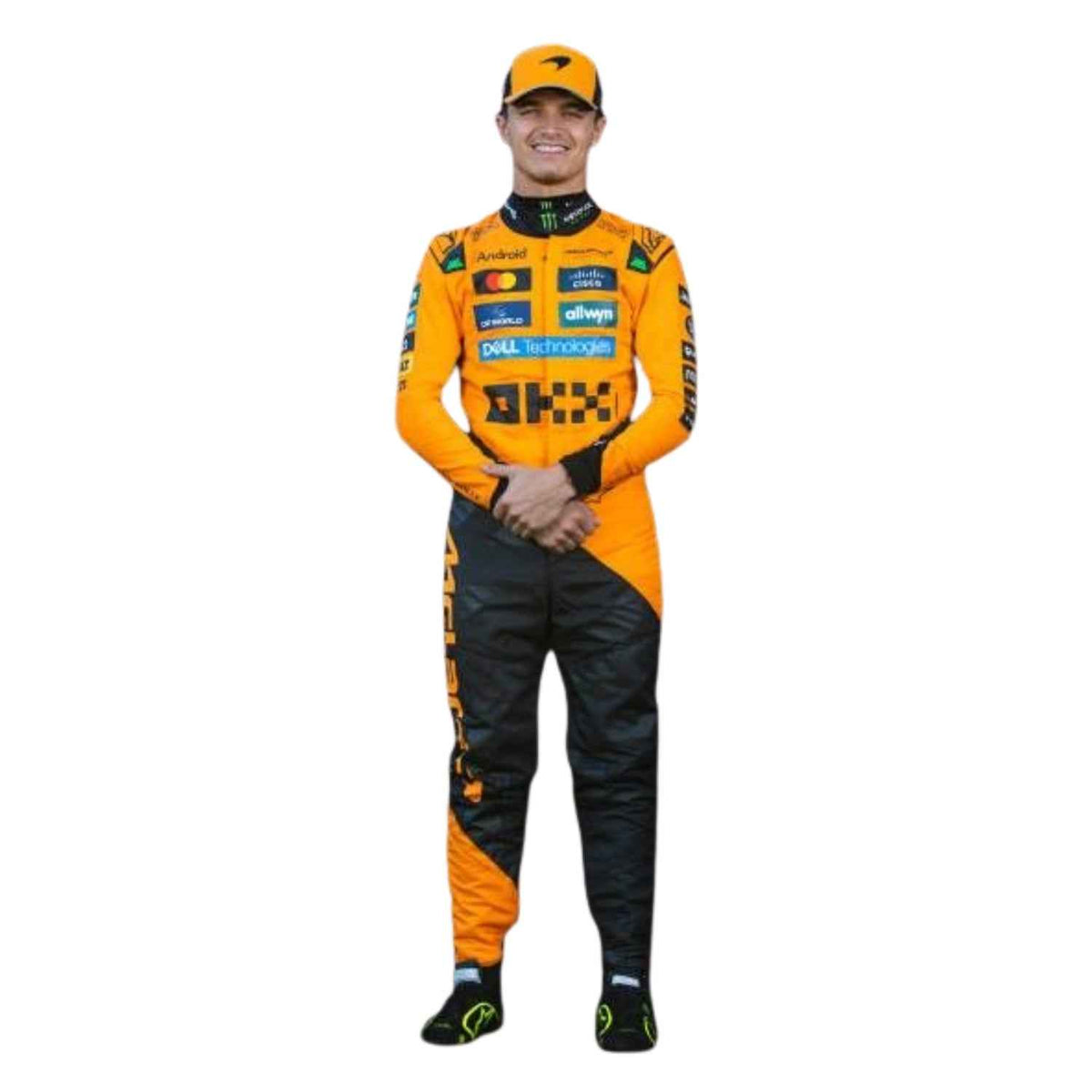 Lando Norris 2025 F1 Race Replica Costume McLaren