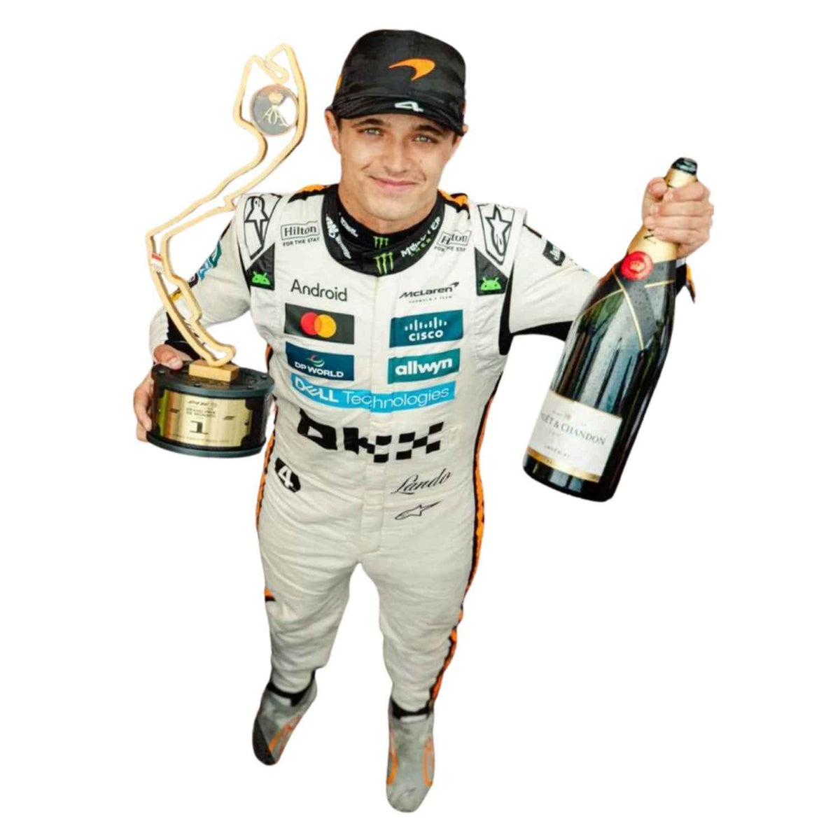 Lando Norris 2025 F1 Race Suit Monaco GP McLaren