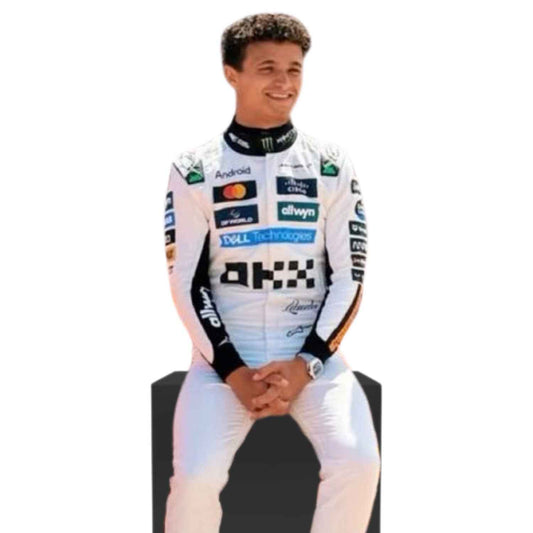 Lando Norris 2025 F1 Race Suit Monaco GP McLaren