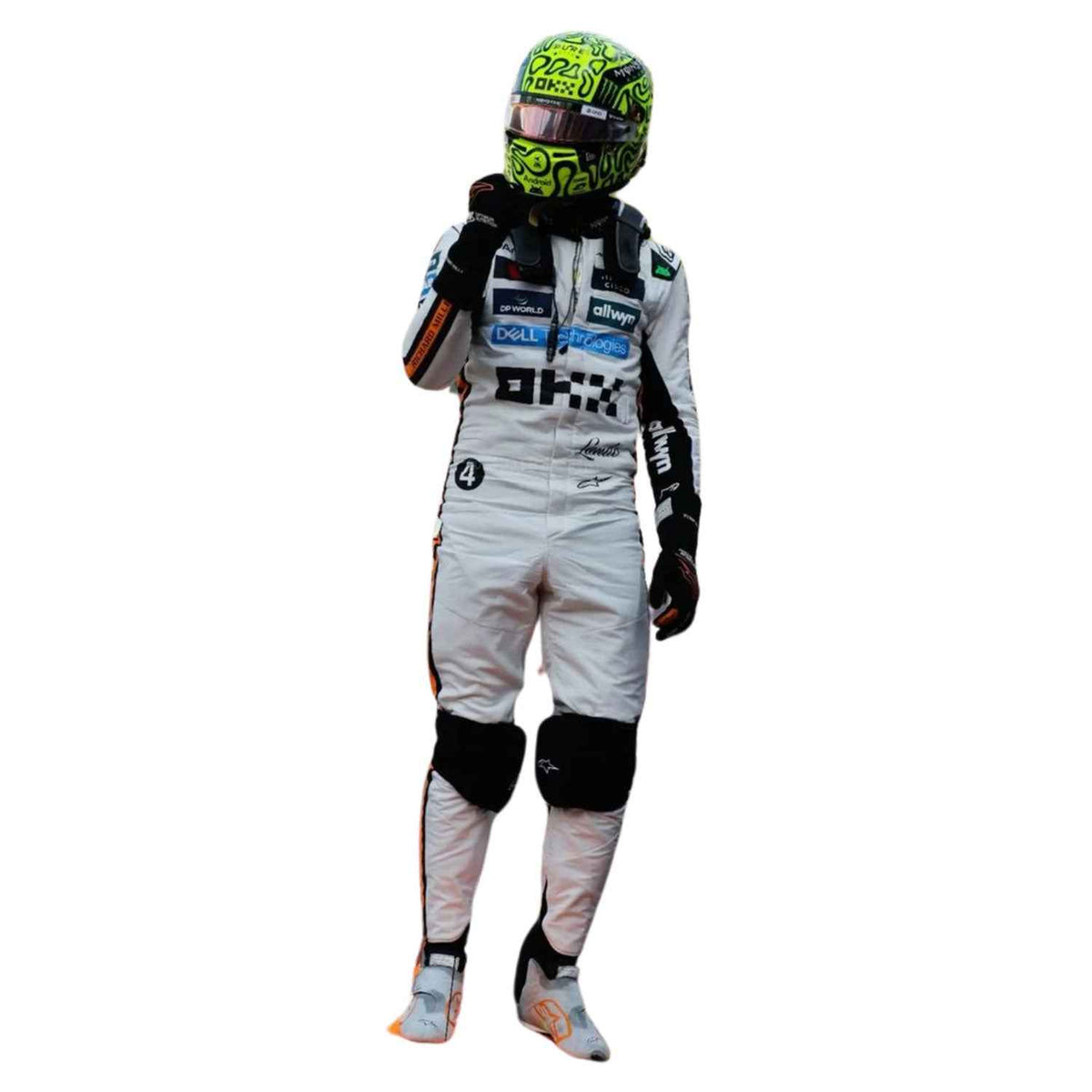 Lando Norris 2025 F1 Race Suit Monaco GP McLaren