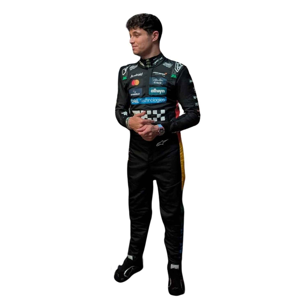 Lando Norris 2025 F1 Race Costume Silverstone British GP McLaren