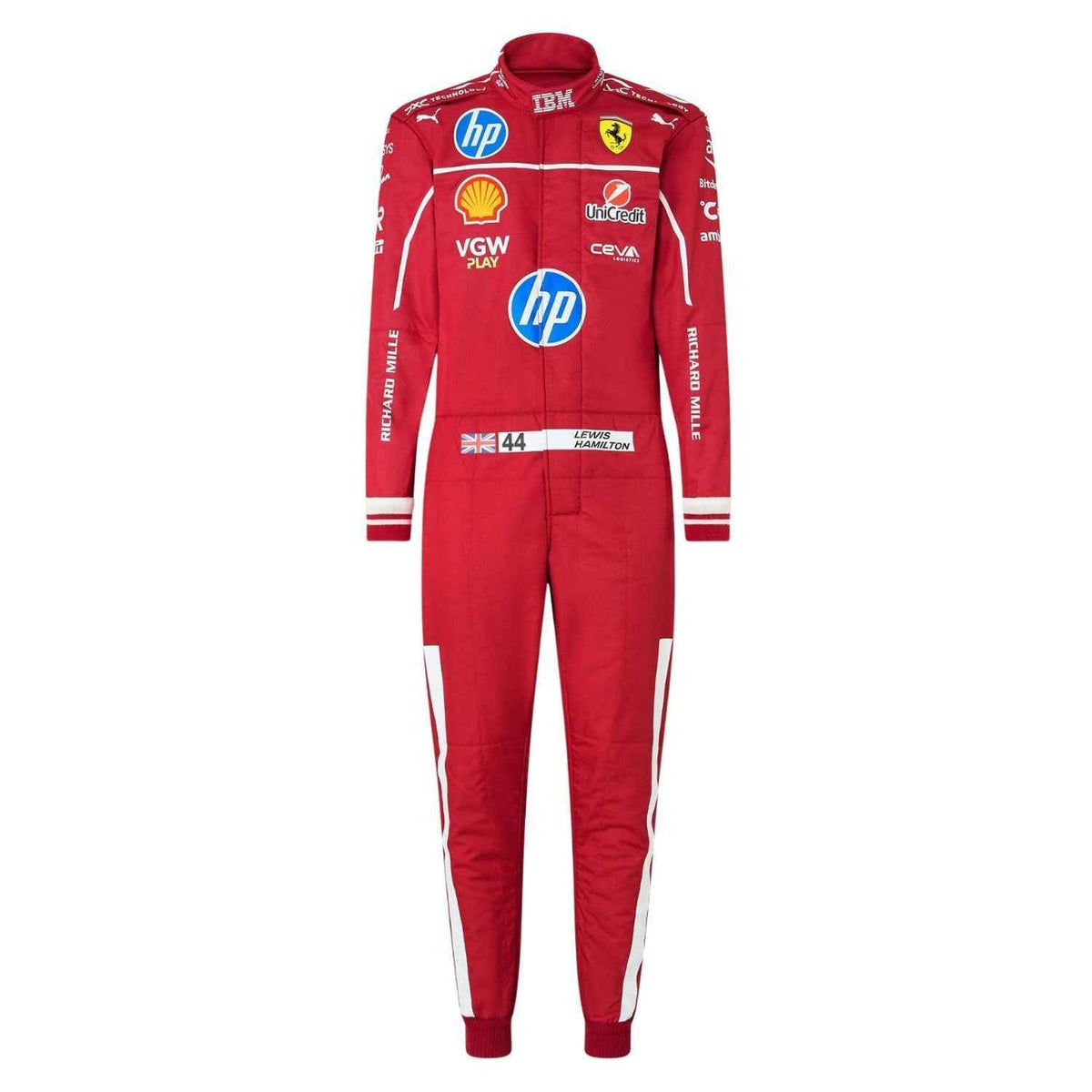 Lewis Hamilton 2025 F1 Race Suit Ferrari