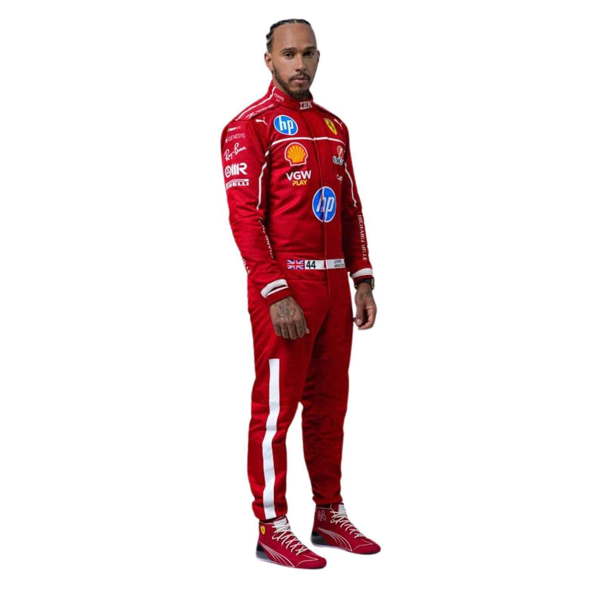 Lewis Hamilton 2025 F1 Race Suit Ferrari