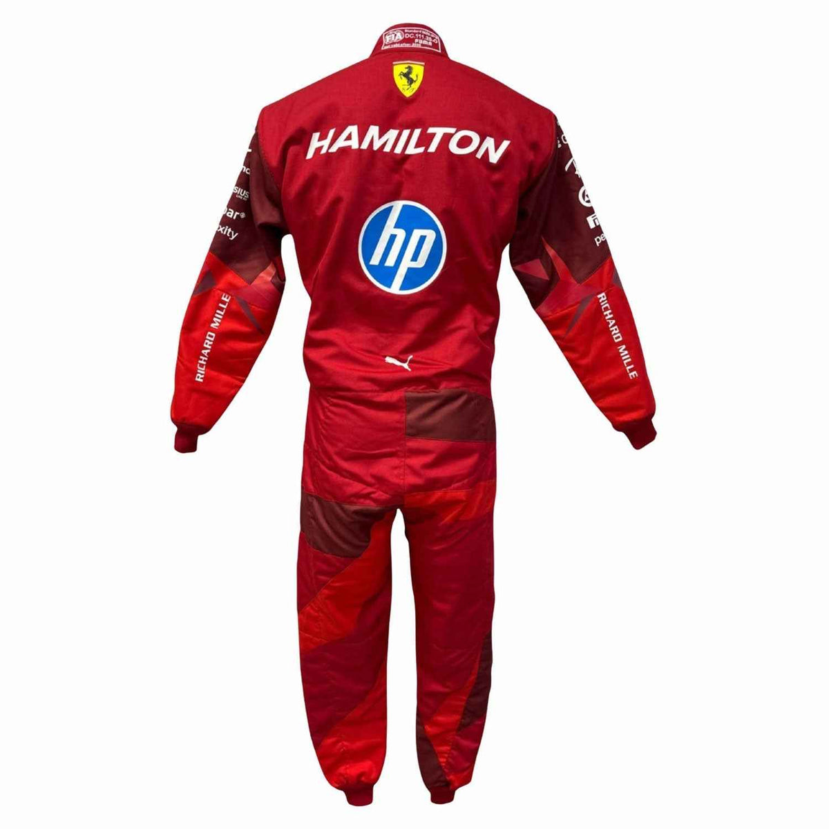 Lewis Hamilton 2025 F1 Race Suit Las Vegas GP Ferrari