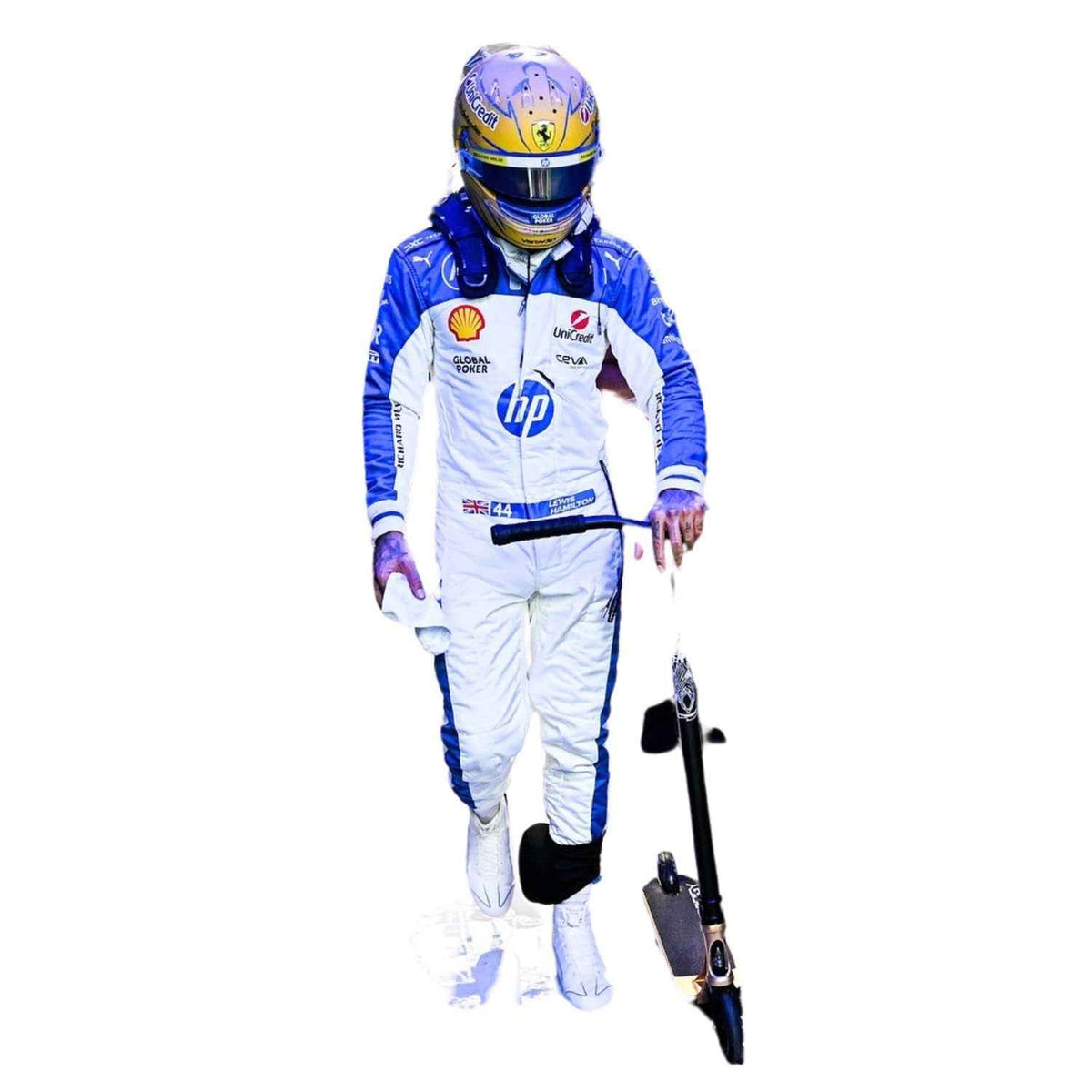 Lewis Hamilton 2025 F1 Race Costume Miami GP Ferrari