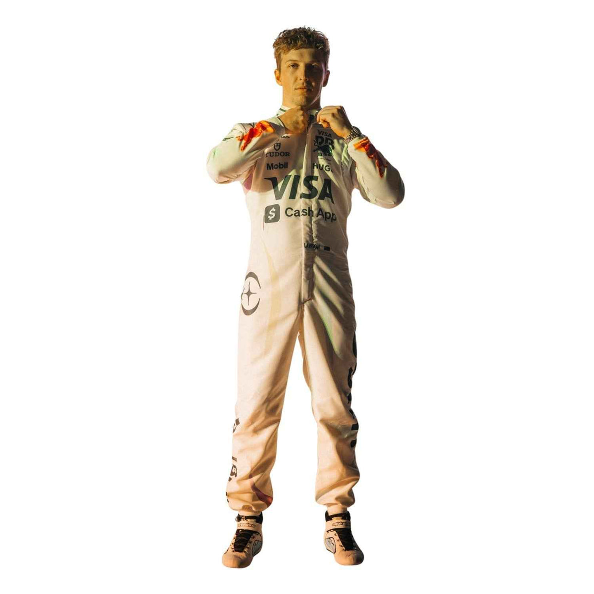 Liam Lawson 2025 F1 Race Suit Las Vegas