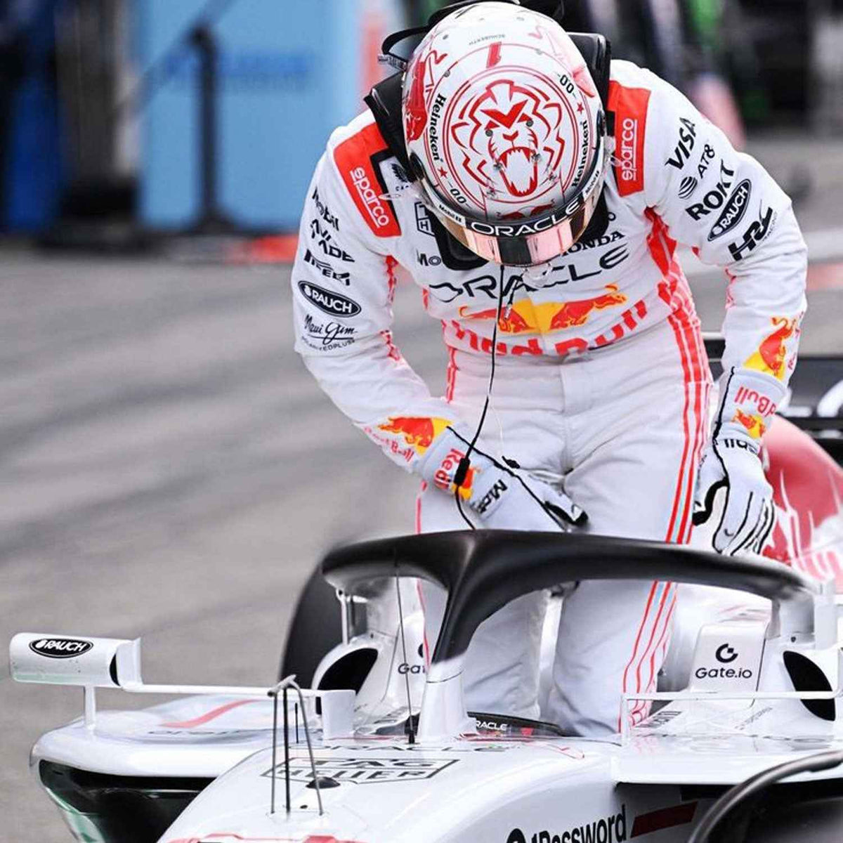 Max Verstappen 2025 F1 Race Suit Japanese GP Red Bull