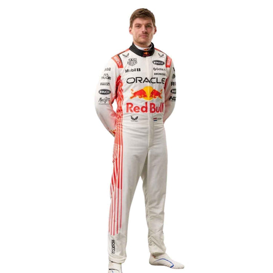 Max Verstappen 2025 F1 Race Suit Japanese GP Red Bull