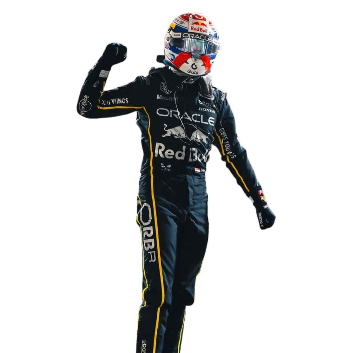 Max Verstappen 2025 F1 Race Costume Replica Las Vegas GP Red Bull