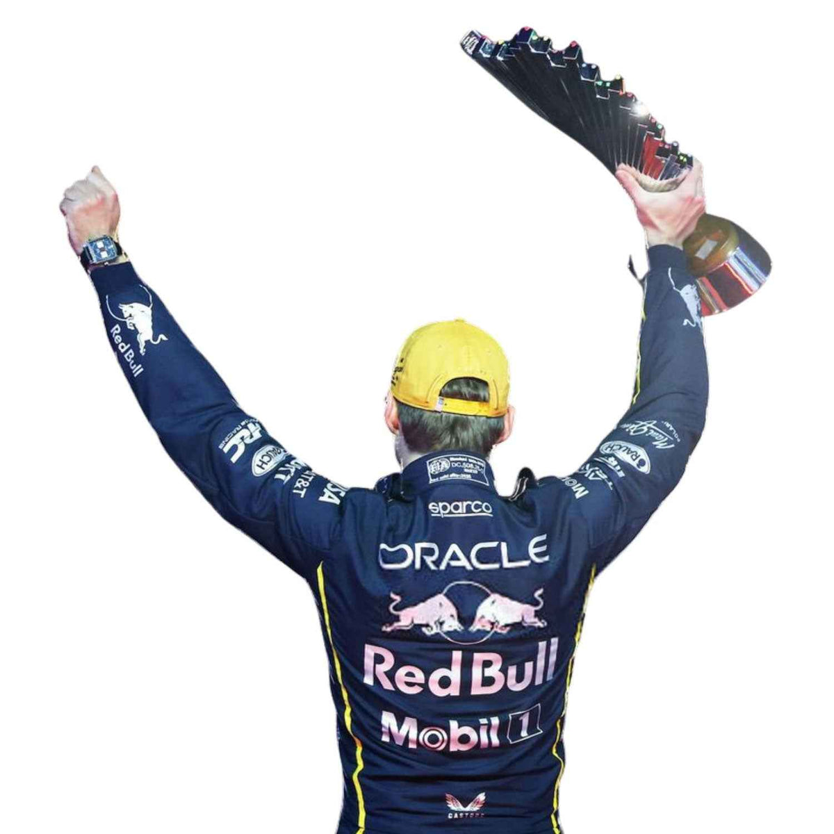 Max Verstappen 2025 F1 Race Costume Replica Las Vegas GP Red Bull