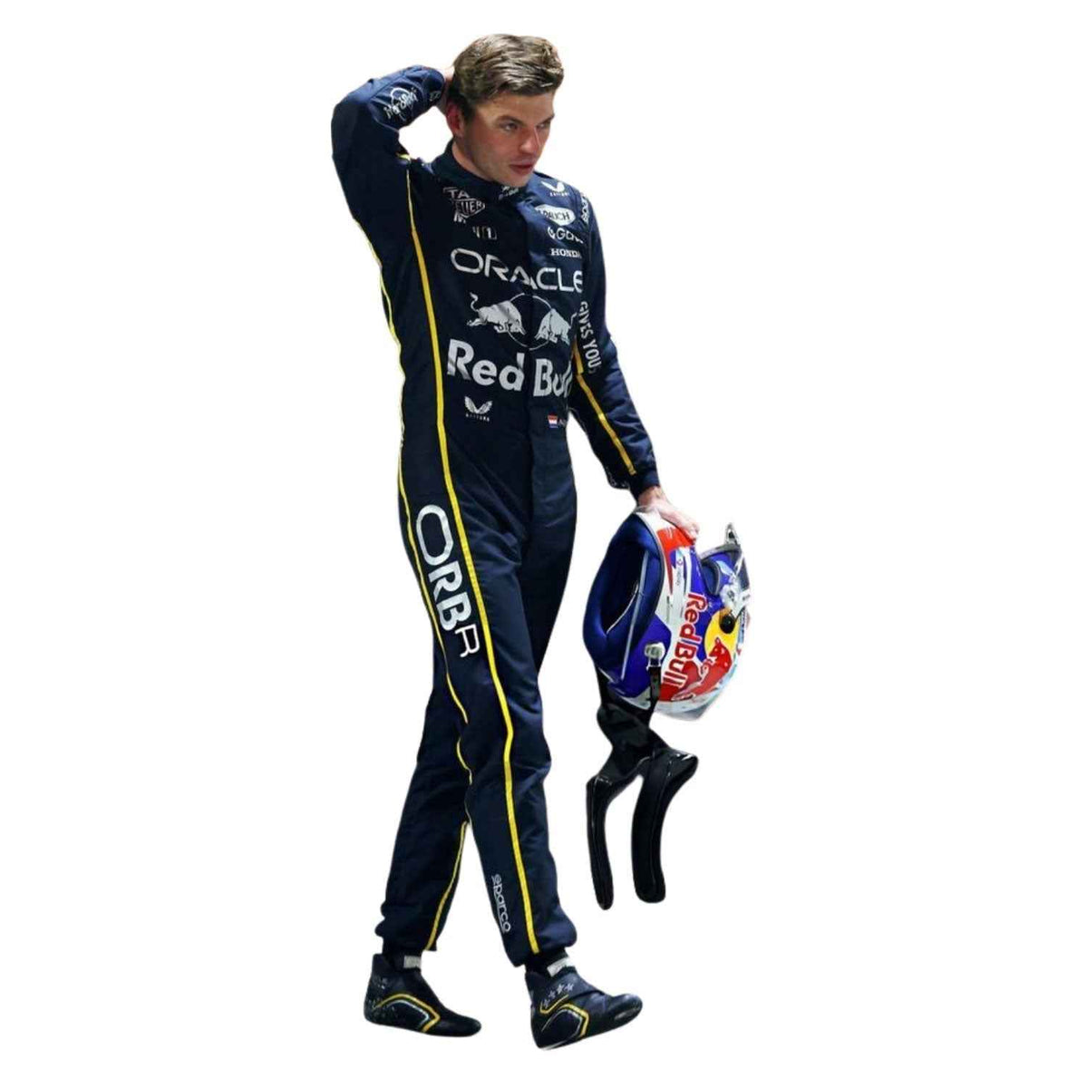 Max Verstappen 2025 F1 Race Costume Replica Las Vegas GP Red Bull