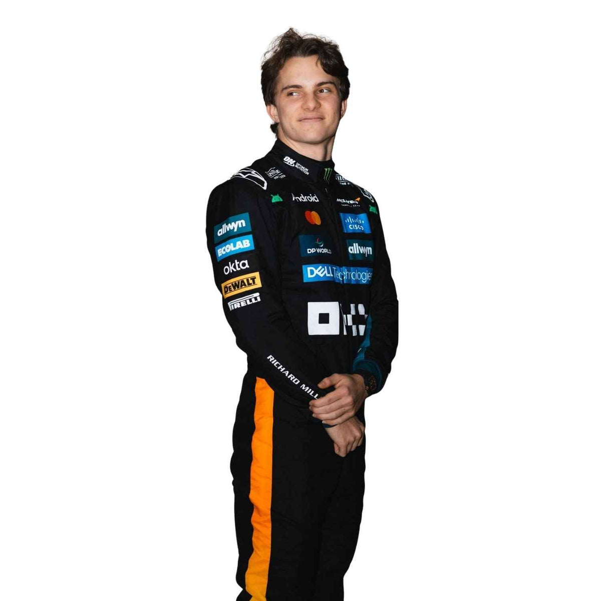 Oscar Piastri 2025 F1 Race Costume Replica Abu Dhabi McLaren