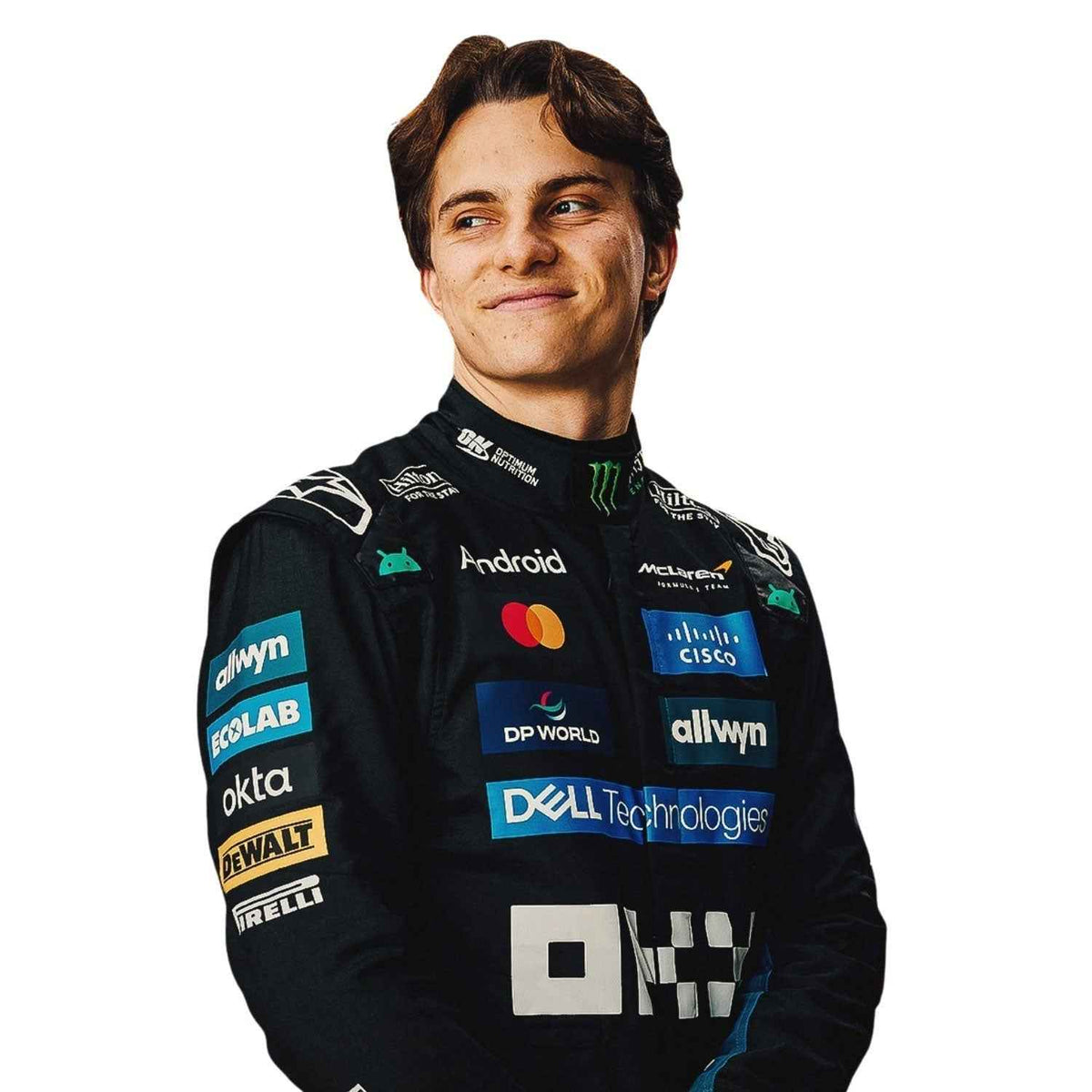 Oscar Piastri 2025 F1 Race Costume Replica Abu Dhabi McLaren