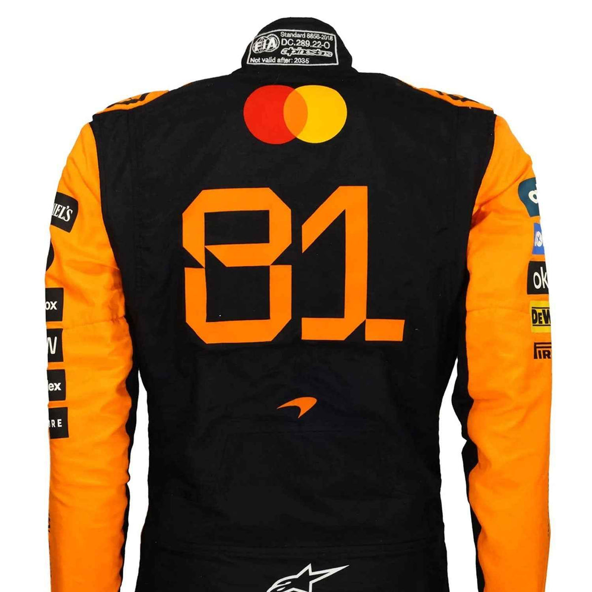 Oscar Piastri 2025 F1 Race Suit Replica McLaren